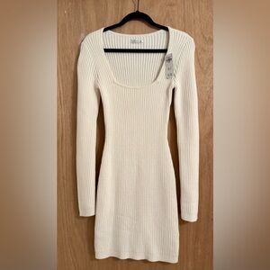 Hollister Square Neck Sweater Dress